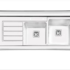 سینک-ایلیا-استیل-مدل-1063