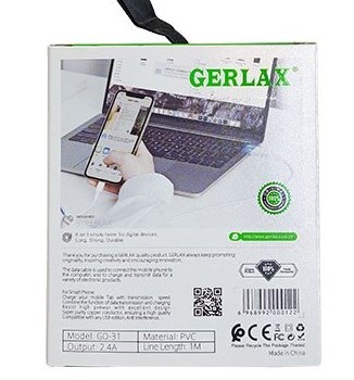 کابل-شارژ-جرلکس-میکرو-مدل-Gerlax-GD-31-طول-1-متر