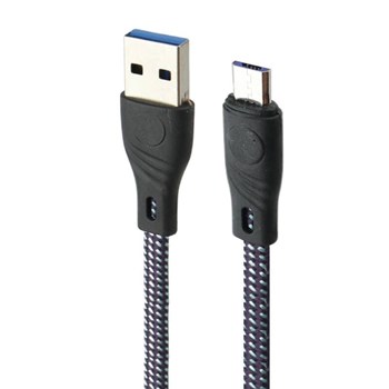 کابل-شارژ-تبدیل-USB-به-microUSB-مدل-M202-fastCharge-طول-1-متر