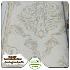 کاغذ-دیواری-طرح-داماسک-کد-657-رنگ-کرم-روشن-قیمت-زیر-100-هزار-تومان