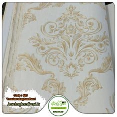 کاغذ-دیواری-طرح-داماسک-کد-663-رنگ-زرد-کرم-قیمت-زیر-100-هزار-تومان