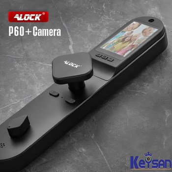 دستگیره-چشمی-دار-و-قفل-اثر-انگشتی-دیجیتال-ALOCK-مدل-P60Camera