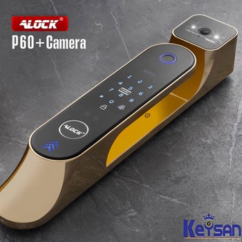 دستگیره-چشمی-دار-و-قفل-اثر-انگشتی-دیجیتال-ALOCK-مدل-P60Camera