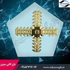 چهار-شاخ-دکوراتیو-طلایی