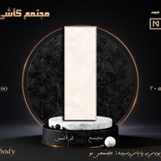 سرامیک-طرح-السا-رستیک-سفید-ساده-مات-90-30