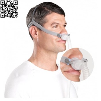 ماسک-نازال-CPAP-بالشتک-دار-ResMed-AirFit-F10-با-هدگیر