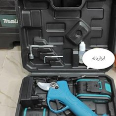 قیچی-شارژی-باغبانی-BRUSHLESSباطری-لتیومی21-ولت-واقعی-باطری-یدک