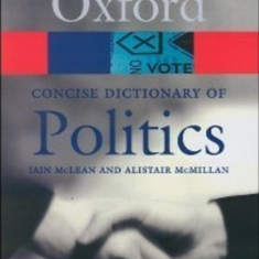 oxford-dictionary-of-politics-ایان-مک-لاین-مک-میلان